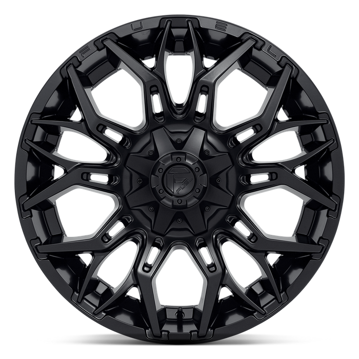 Fuel 1PC D772 TWITCH 22X10 -18 8X170/8X6.7 Blackout