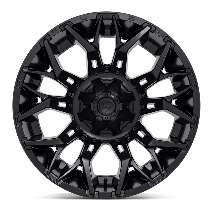 Fuel 1PC D772 TWITCH 22X12 -44 5X114.3/5X127/5X4.5/5.0 Blackout