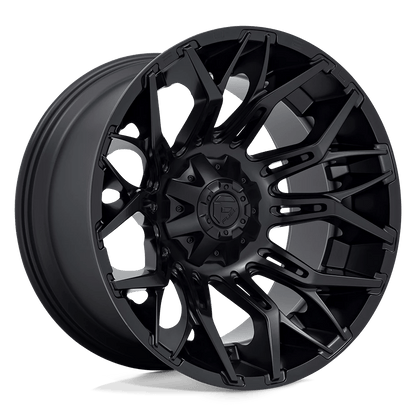 Fuel 1PC D772 TWITCH 22X12 -44 5X114.3/5X127/5X4.5/5.0 Blackout