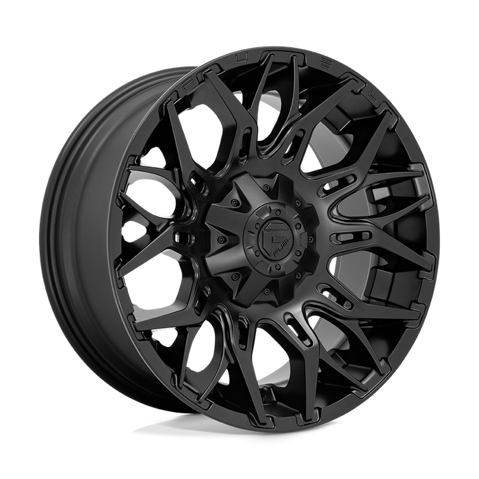 Fuel 1PC D772 TWITCH 20X10 -18 8X180/8X7.1 Blackout