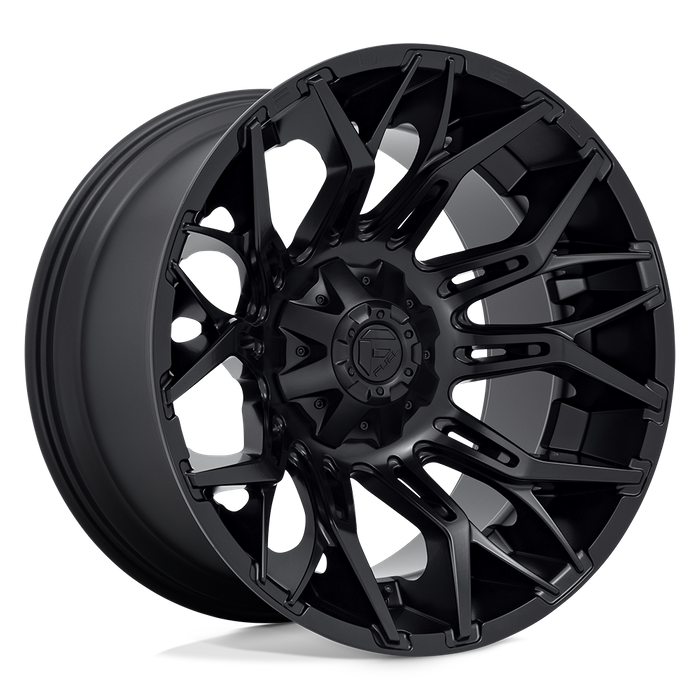 Fuel 1PC D772 TWITCH 22X12 -44 5X139.7/5X150/5X5.5/150 Blackout