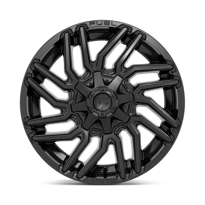 Fuel 1PC D775 TYPHOON 20X9 1 5X114.3/5X127/5X4.5/5.0 Matte Black