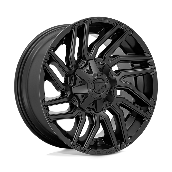 Fuel 1PC D775 TYPHOON 20X9 1 5X114.3/5X127/5X4.5/5.0 Matte Black