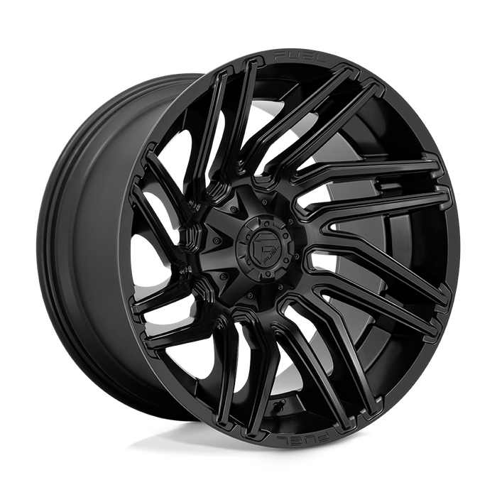 Fuel 1PC D775 TYPHOON 22X12 -44 5X114.3/5X127/5X4.5/5.0 Matte Black