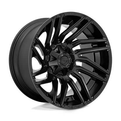 Fuel 1PC D775 TYPHOON 22X12 -44 5X114.3/5X127/5X4.5/5.0 Matte Black