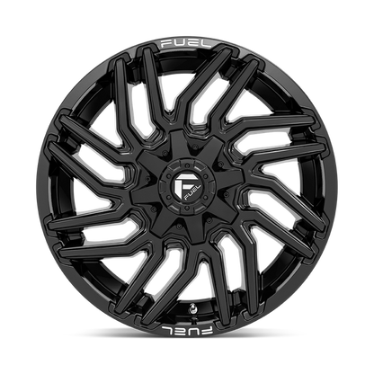 Fuel 1PC D776 TYPHOON 22X10 -18 5X114.3/5X127/5X4.5/5.0 Gloss Black