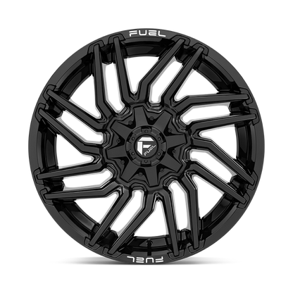 Fuel 1PC D776 TYPHOON 22X10 -18 8X170/8X6.7 Gloss Black