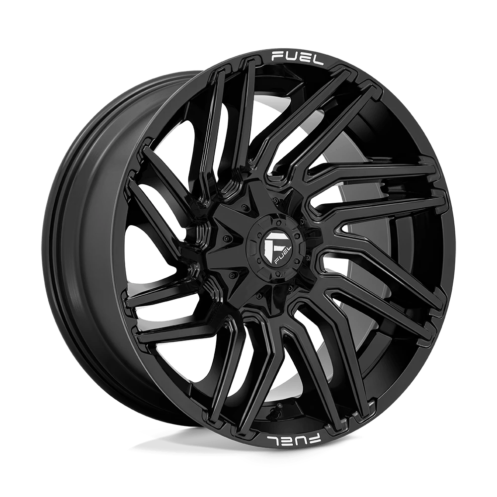 Fuel 1PC D776 TYPHOON 22X10 -18 8X170/8X6.7 Gloss Black