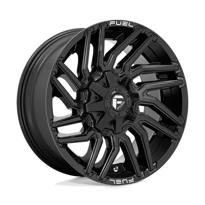 Fuel 1PC D776 TYPHOON 22X10 -18 5X114.3/5X127/5X4.5/5.0 Gloss Black