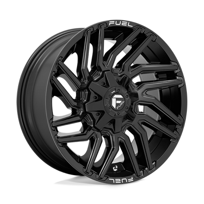 Fuel 1PC D776 TYPHOON 22X10 -18 5X114.3/5X127/5X4.5/5.0 Gloss Black