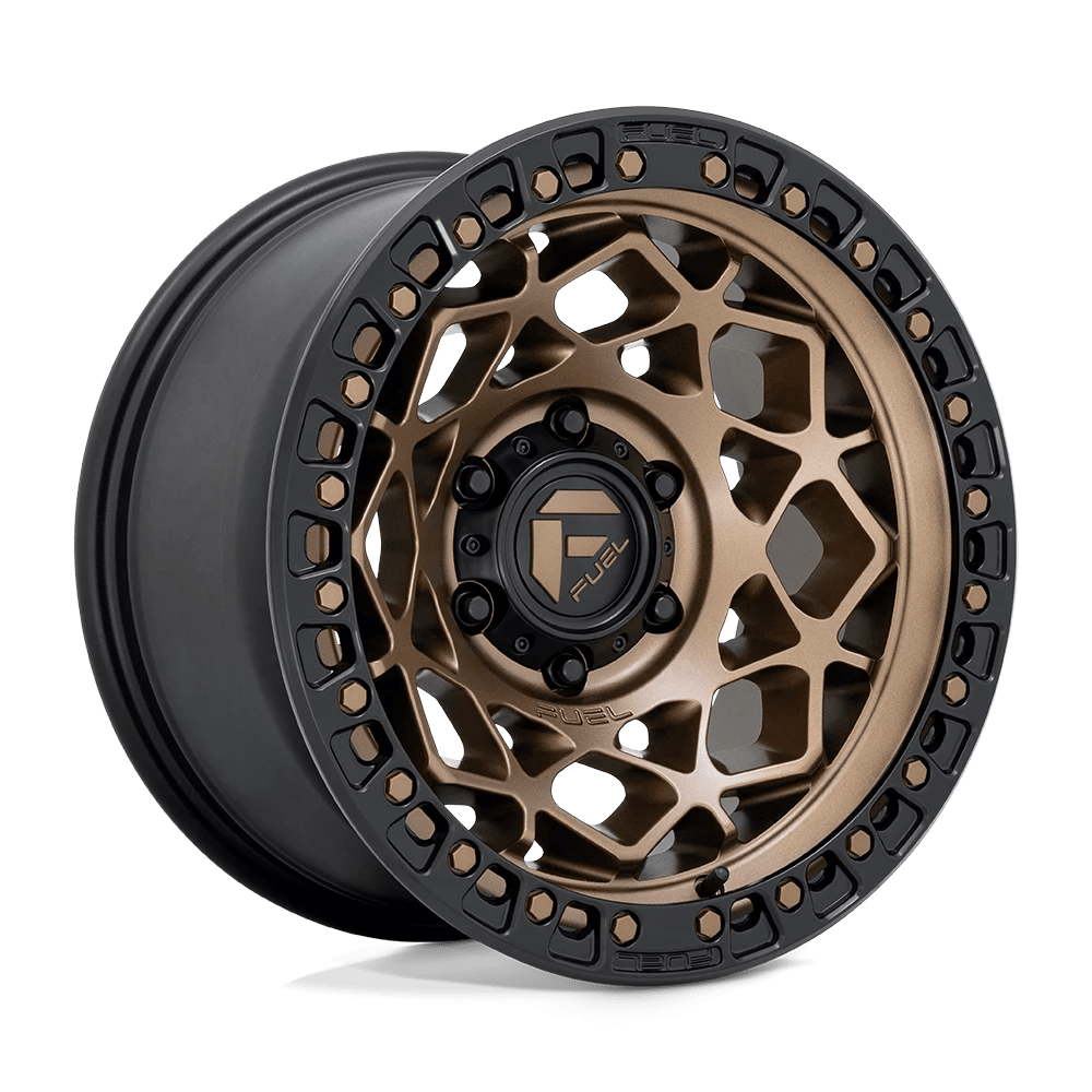 Fuel 1PC D785 UNIT 17X9 -12 6X139.7/6X5.5 Bronze With Matte Black Ring