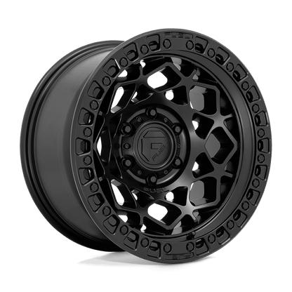 Fuel 1PC D786 UNIT 17X9 1 6X139.7/6X5.5 Matte Black With Matte Black Ring