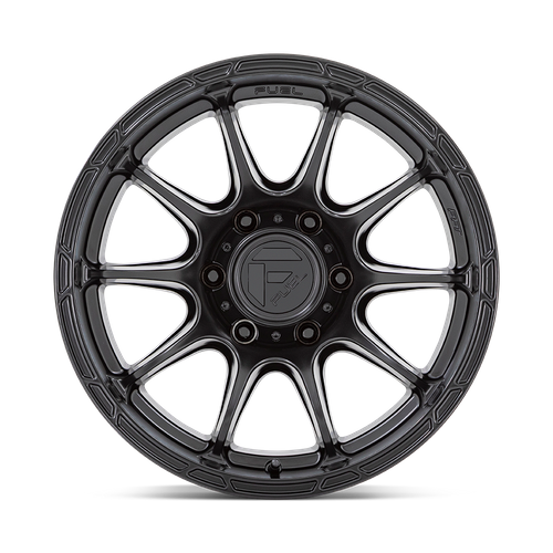 Fuel 1PC D791 VARIANT 17X9 -12 6X139.7 MATTE BLACK