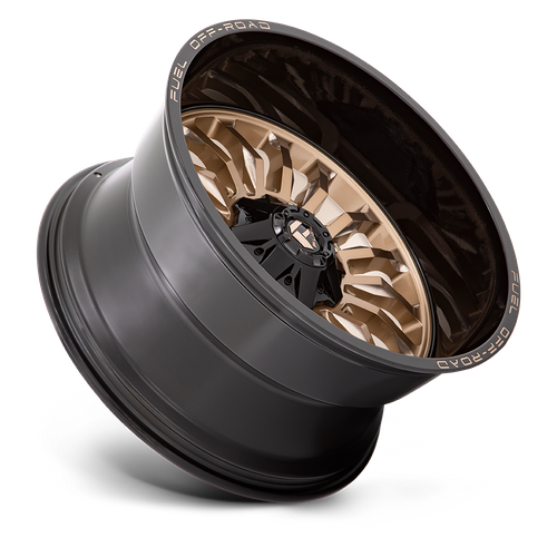 Fuel 1PC D797 ARC 22X12 -44 6X135/6X139.7 PLATINUM BRONZE WITH BLACK LIP
