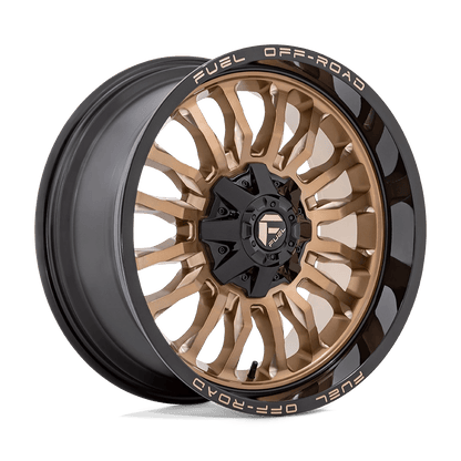 Fuel 1PC D797 ARC 20X9 1 5X127/5X135 PLATINUM BRONZE WITH BLACK LIP