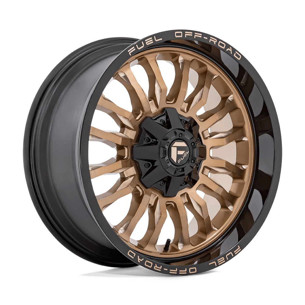 Fuel 1PC D797 ARC 22X12 -44 6X135/6X139.7 PLATINUM BRONZE WITH BLACK LIP