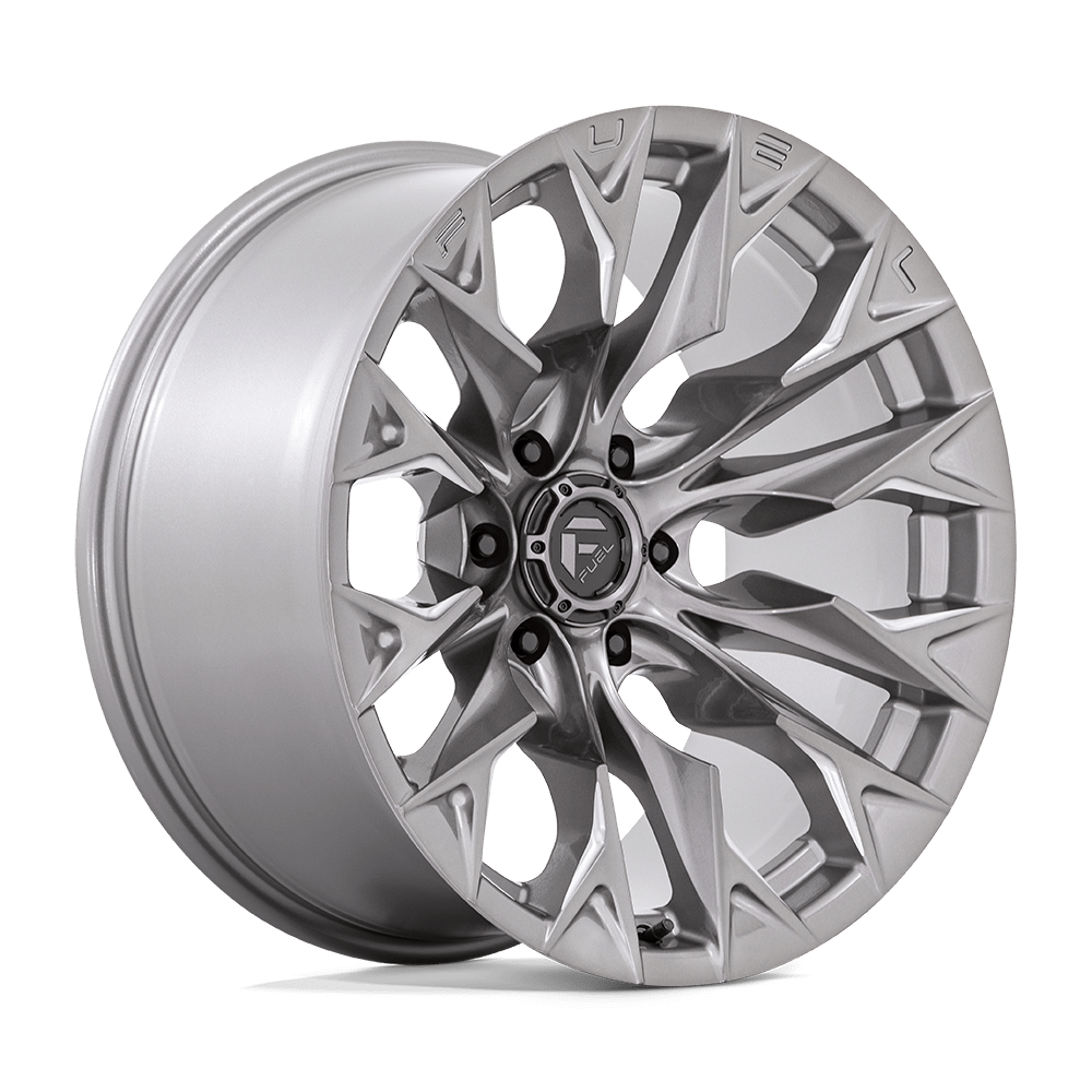 FUEL 1PC D806 FLAME 20X9 1 5X127 PLATINUM