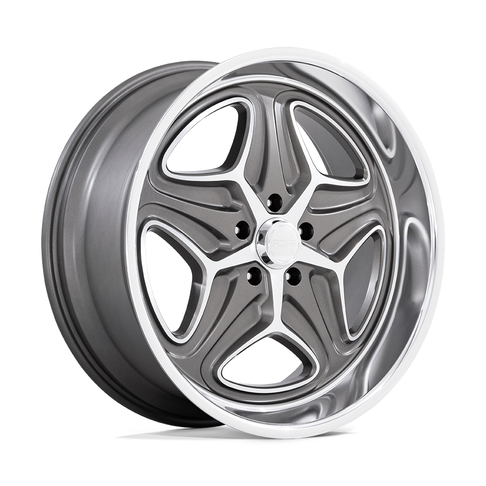 Foose 1PC F172 MERLOT 22X10.5 6 5X120.65 ANTHRACITE MACHINED