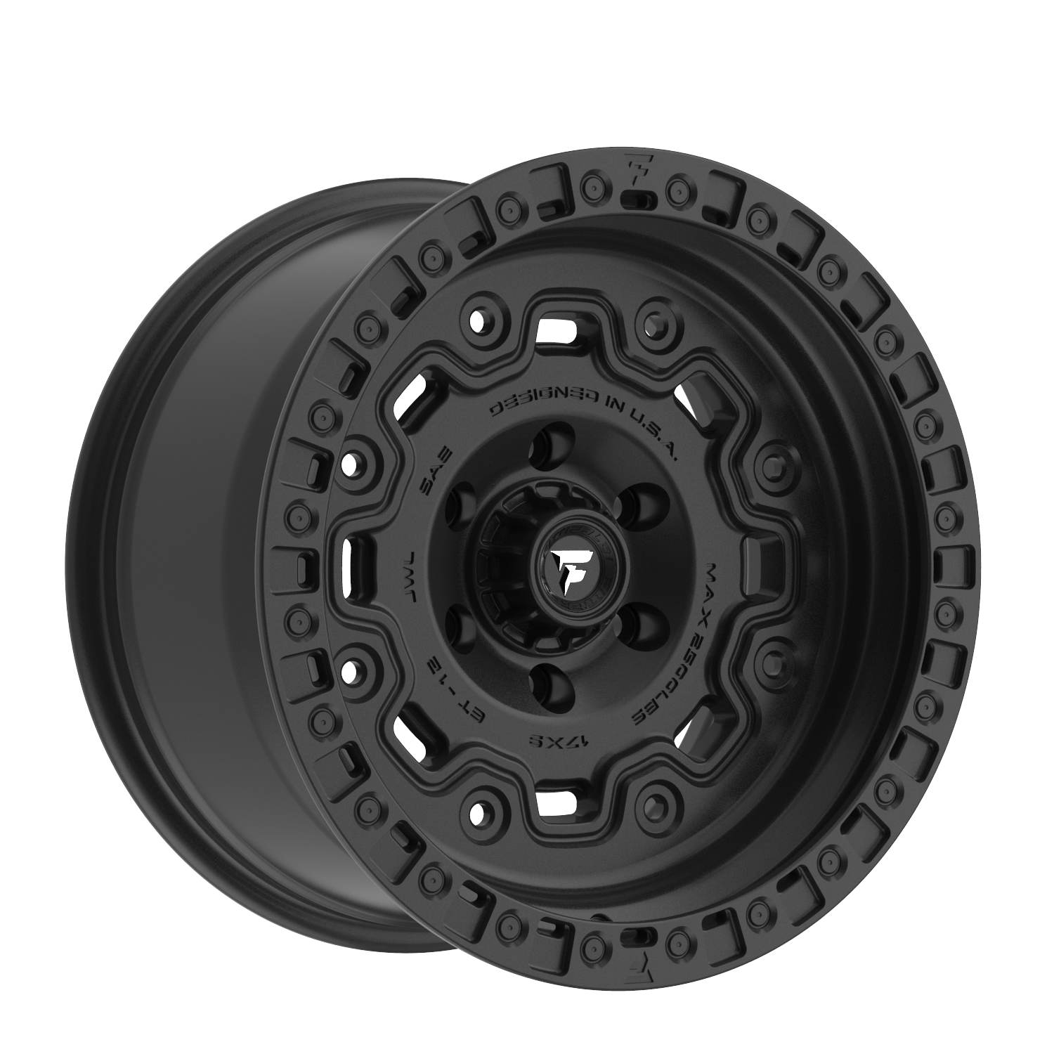 Fittipaldi FT100 17X9 -12 6x135 Satin Black