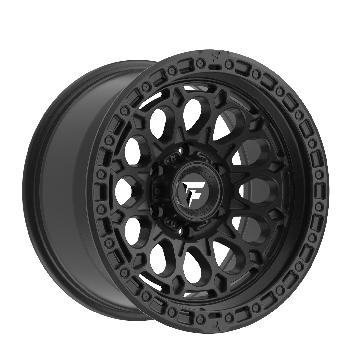 Fittipaldi FT101 17X9 -12 5x5.00 Satin Black