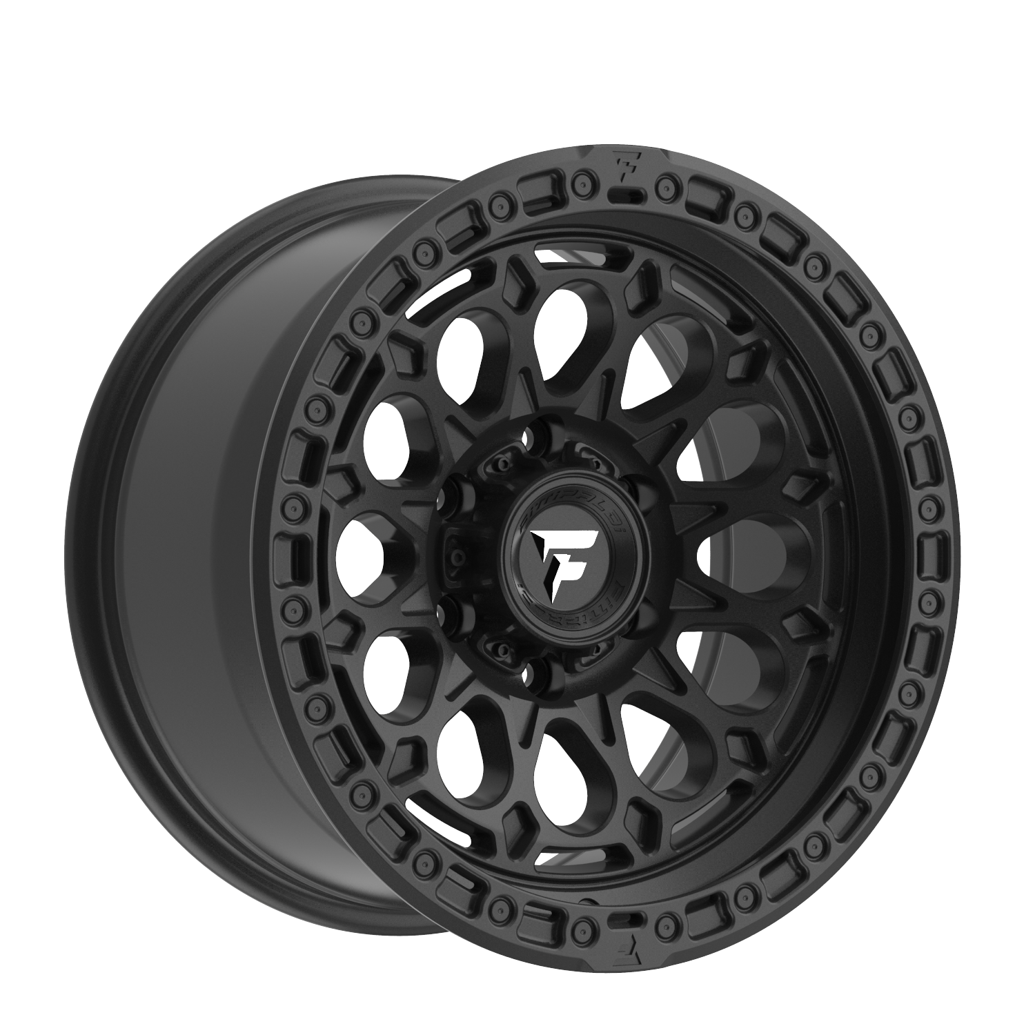 Fittipaldi FT101 17X9 -12 6x5.50 Satin Black