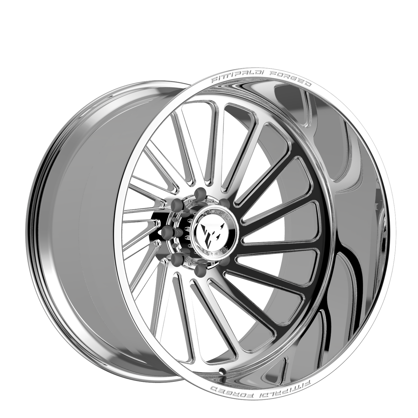 Fittipaldi FTF503 24X12 -44 6x135/6x5.50 Gloss Black Milled