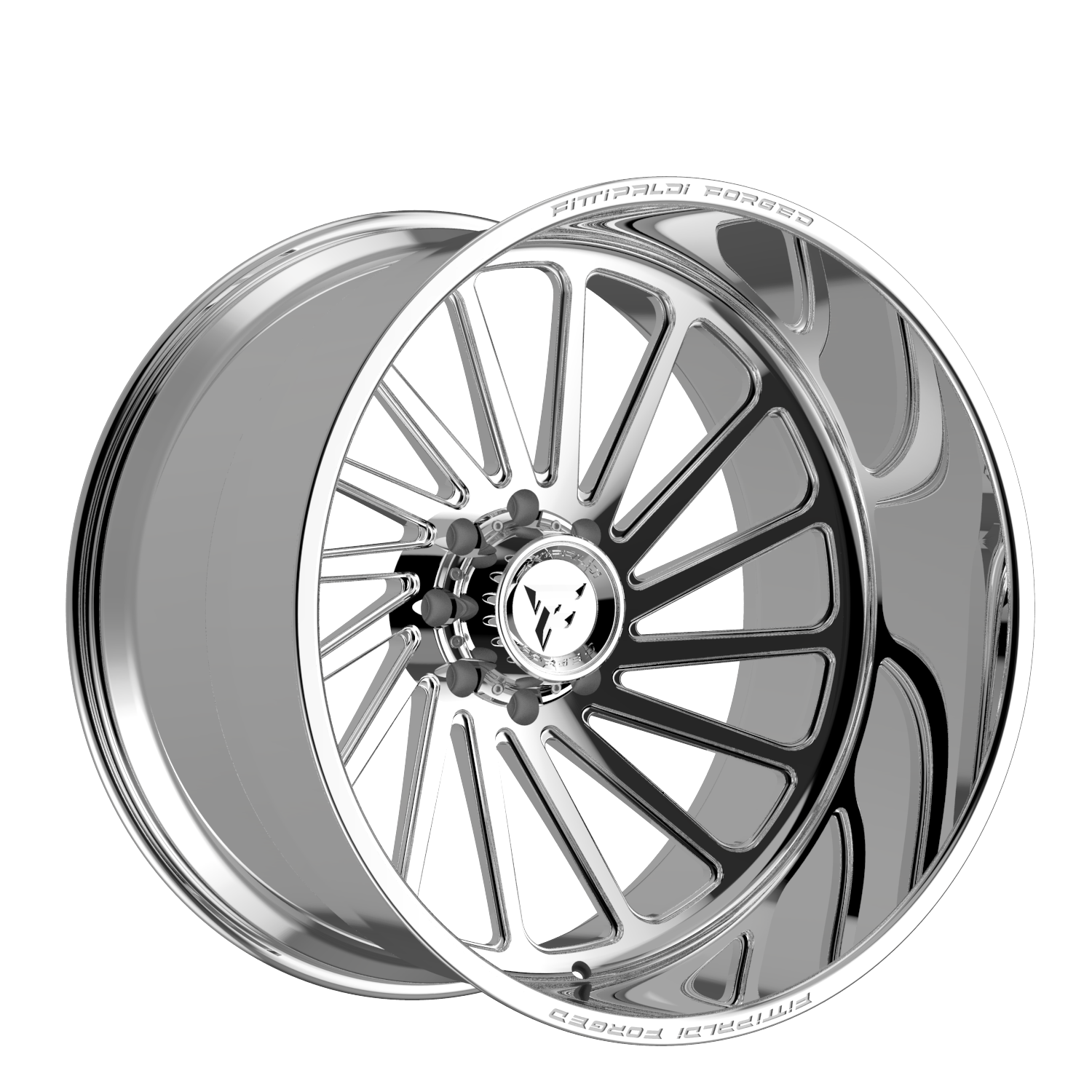 Fittipaldi FTF503 24X12 -44 8x170 Gloss Black Milled