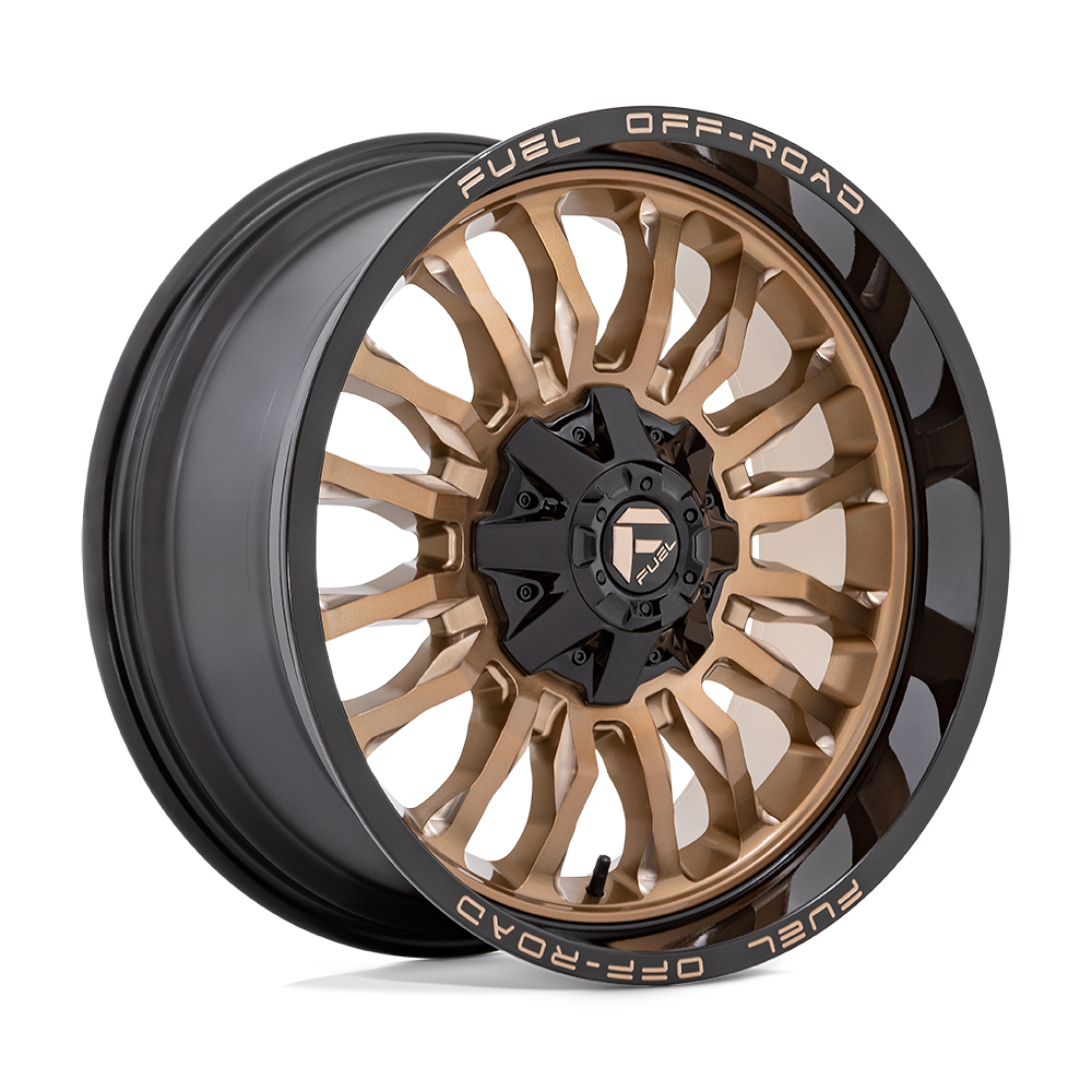 FUEL 1PC D797 ARC 20X10 -18 8X170/8X6.7 PLATINUM BRONZE WITH BLACK LIP
