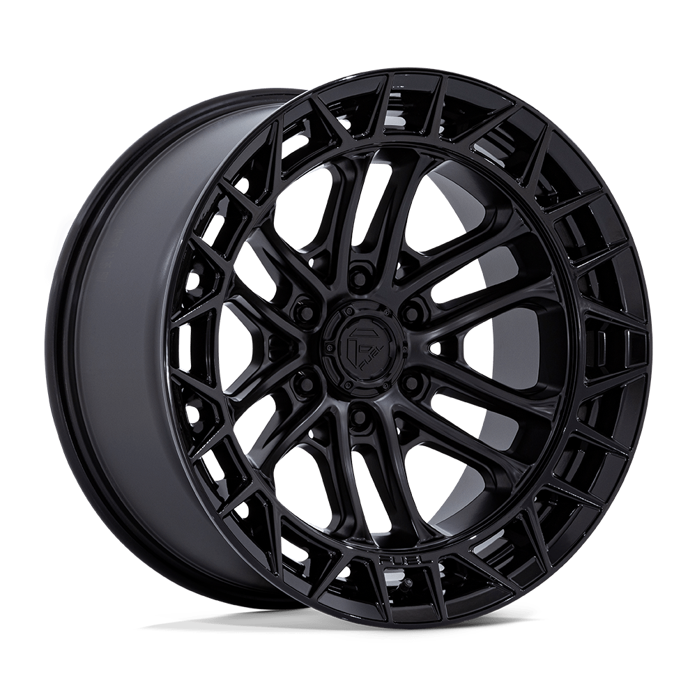 FUEL 1PC FC874 CELSIUS 20x10 -18 6x135 MATTE BLACK W/ G-BLK LIP