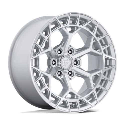 FUEL 1PC FC873 CHARGER 17X9 1 6X135 GLOSS SILVER W/ MACHINED FACE