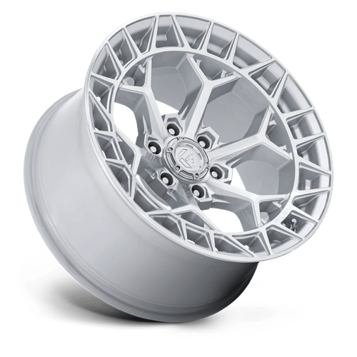FUEL 1PC FC873 CHARGER 20X9 1 5X127 GLOSS SILVER W/ MACHINED FACE