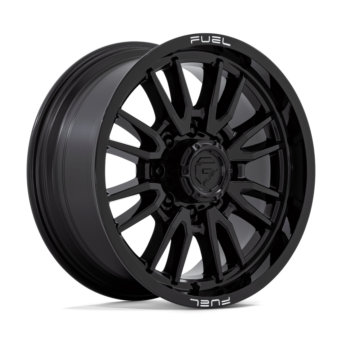 FUEL 1PC D760 CLASH 20X9 20 8X180/8X7.1 GLOSS BLACK