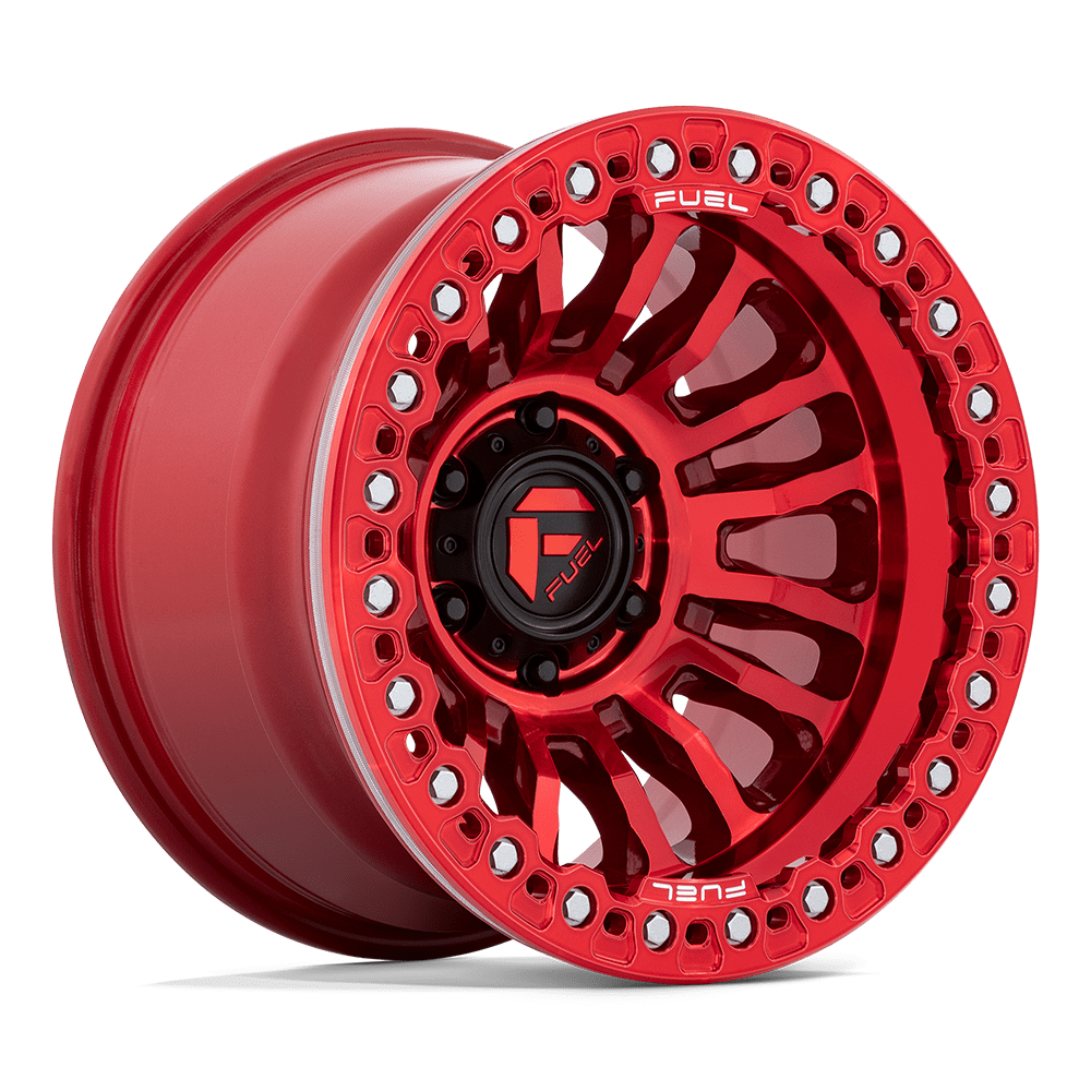 FUEL 1PC FC125 RINCON BEADLOCK 17X9 -38 8X165.1 CANDY RED