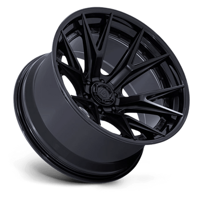 FUEL 1PC FC402 CATALYST 18X9 1 6X139.7 MATTE BLACK W/ GLOSS BLACK LIP