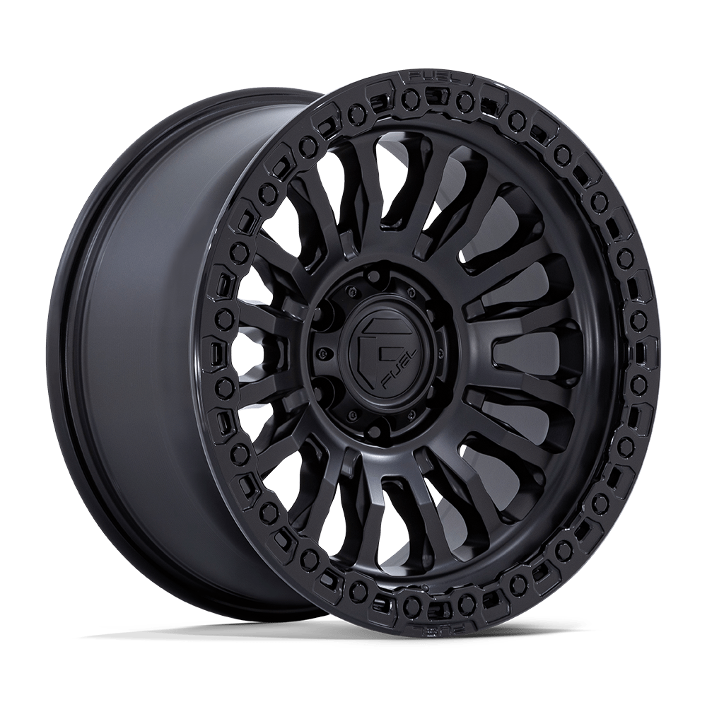 FUEL 1PC FC857 RINCON 18X9 -12 8X170 MATTE BLACK WITH GLOSS BLACK LIP