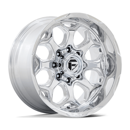 Fuel 1Pc FC862 SCEPTER - 22x12 -44mm 8x165.1 POLISHED MILLED Wheel | FC862HX22128044N