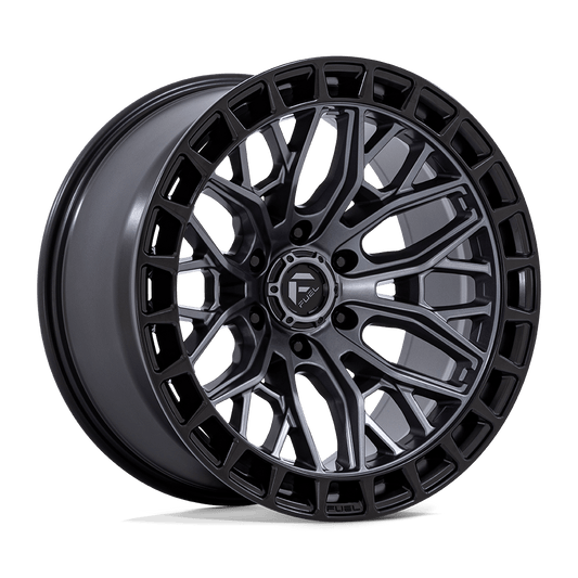 FUEL 1PC FC869 SIGMA 20x9 1 6x135 MATTE GUNMETAL W/ M-BLK LIP