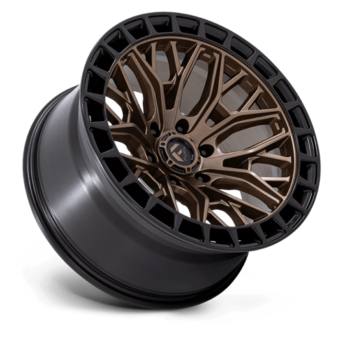 FUEL 1PC FC869 SIGMA 17X9 1 5X127 MATTE BRONZE W/ M-BLK LIP