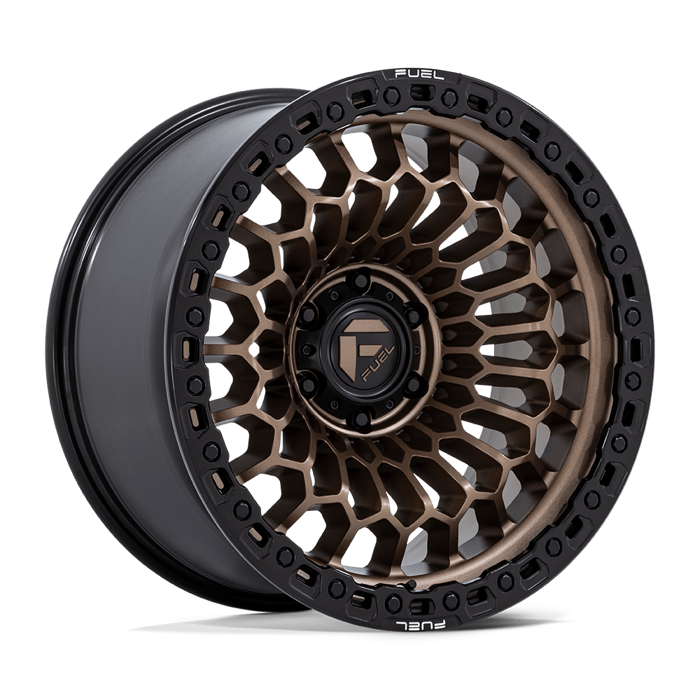FUEL 1PC FC870 SINISTER 20x10 -18 6x135 MATTE BRONZE W/ M-BLK LIP