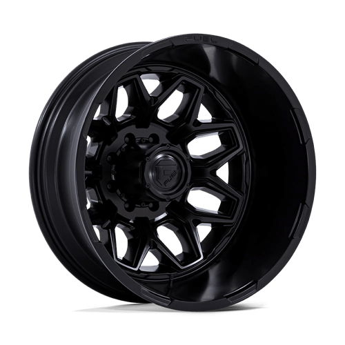FUEL 1PC D871 FLUX DUALLY 20X8.25 -227 8X165.1 BLACKOUT