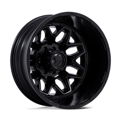 FUEL 1PC D871 FLUX DUALLY 20X8.25 -227 8X165.1 BLACKOUT