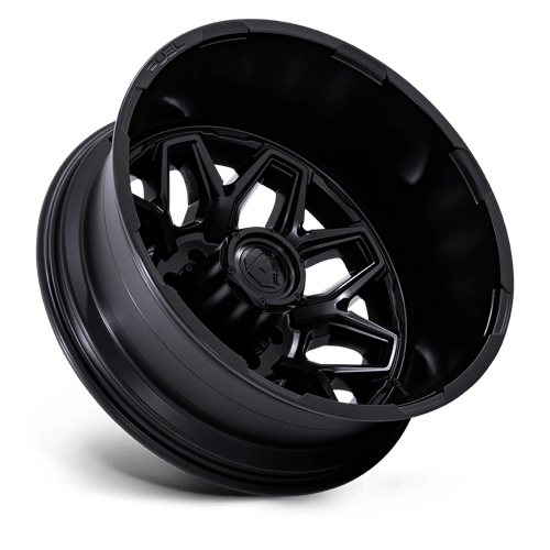 FUEL 1PC D871 FLUX DUALLY 20X8.25 -265 8X165.1 BLACKOUT
