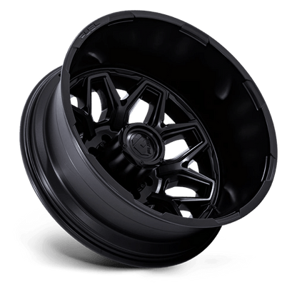 FUEL 1PC D871 FLUX DUALLY 20X8.25 -265 8X165.1 BLACKOUT