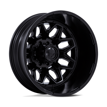 FUEL 1PC D871 FLUX DUALLY 22X8.25 -201 8X170 BLACKOUT