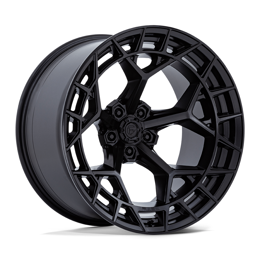 FUEL 1PC FC873 CHARGER 22x12 -44 5x127 BLACKOUT