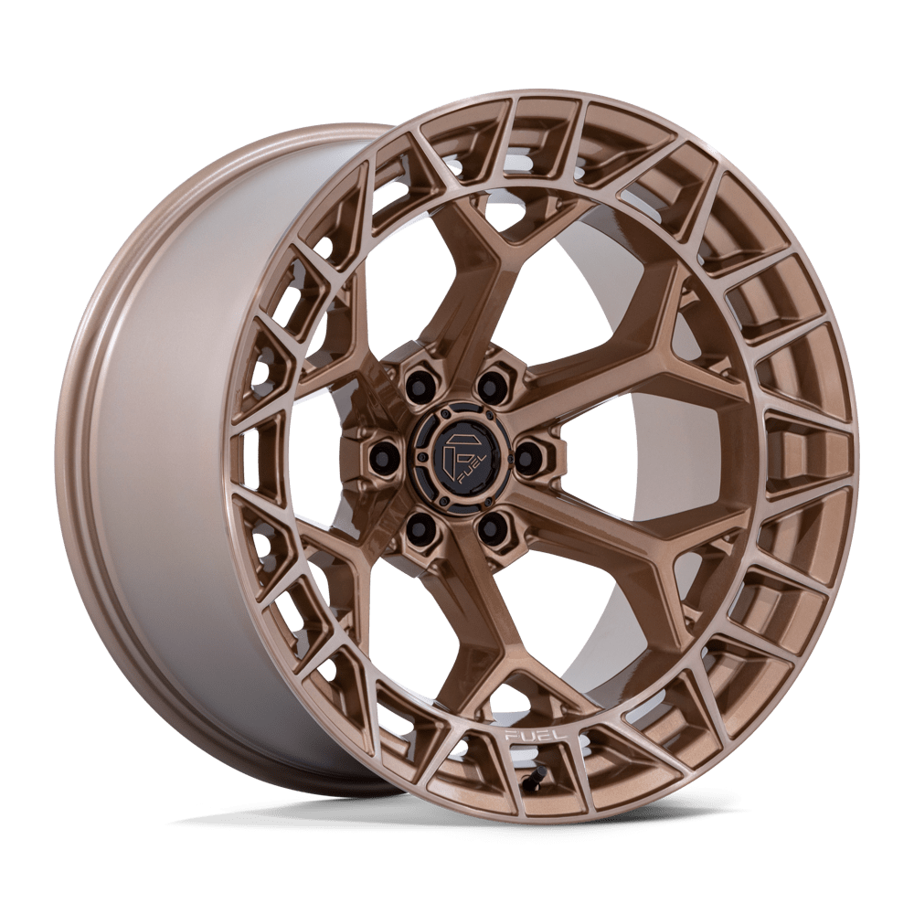 FUEL 1PC FC873 CHARGER 17x9 -12 5x127 PLATINUM BRONZE