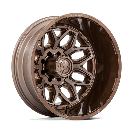 Fuel 1Pc D876 FLUX DUALLY - 22x8.25 -227mm 8x210 PLATINUM BRONZE Wheel | D87622829335