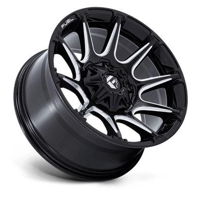 FUEL 1PC FC880 SUPER C 20X10 -18 8X180 GLOSS BLACK MILLED