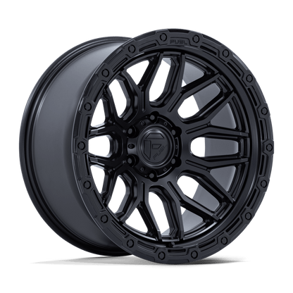 FUEL 1PC FC881 SURGE 18X9 20 8X170 MATTE BLACK W/ GLOSS BLACK LIP
