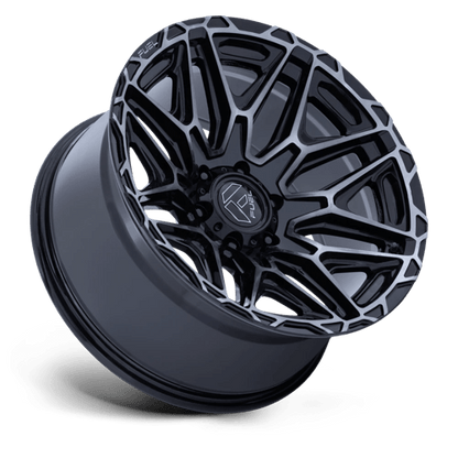 FUEL 1PC FC885 INJECTOR 22X9 1 6X139.7 GLOSS BLACK MACHINED-FC W/ DDT
